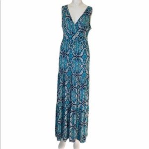 Saint johns bay blue comfortable dress